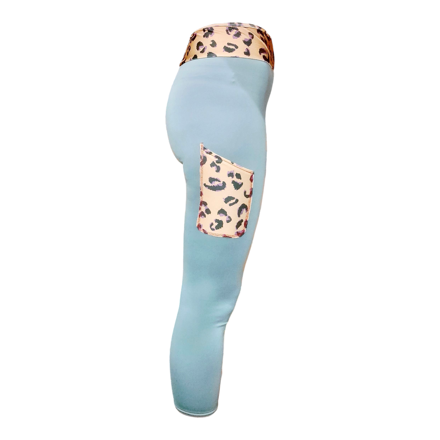 Legging Léo Vert Eucalyptus