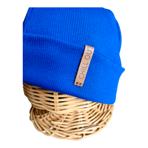 Bonnet CHILL OUT Bleu cobalt